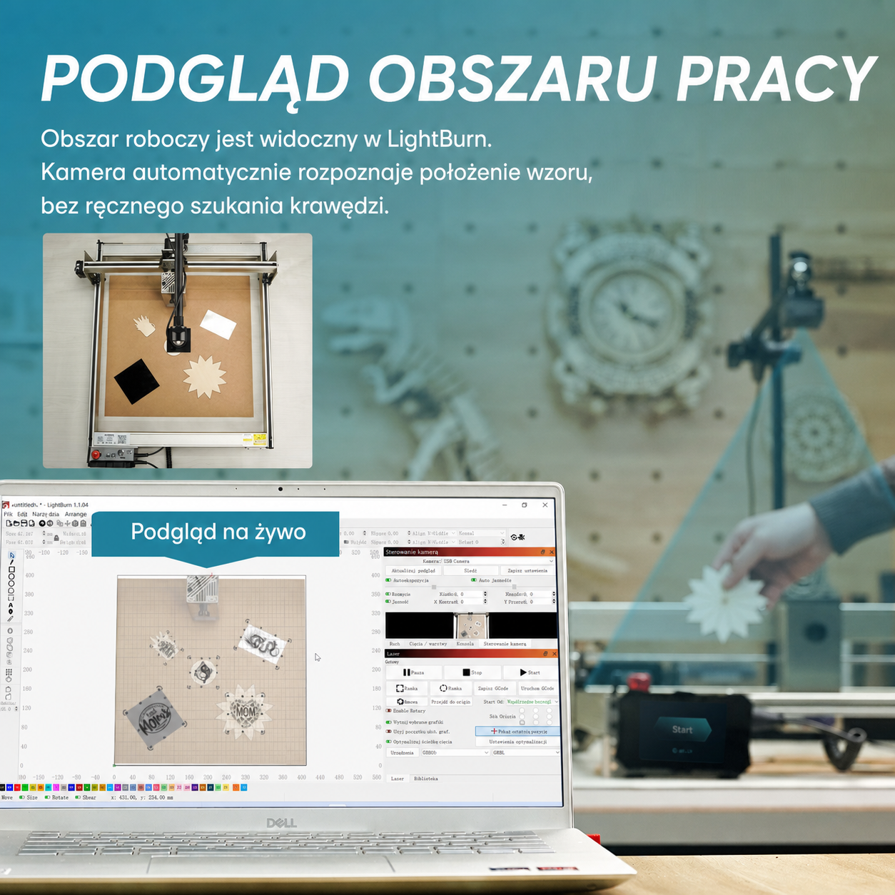 Stabilny uchwyt oraz poprawna kalibracja zapewniają powtarzalny rezultat
