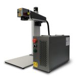 Mașină de marcat cu laser FIBER 50W, 300×300 mm, focalizare automată + EZCAD