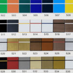 Laminat pentru gravare 600×400 mm / 1,3 mm – culori multiple